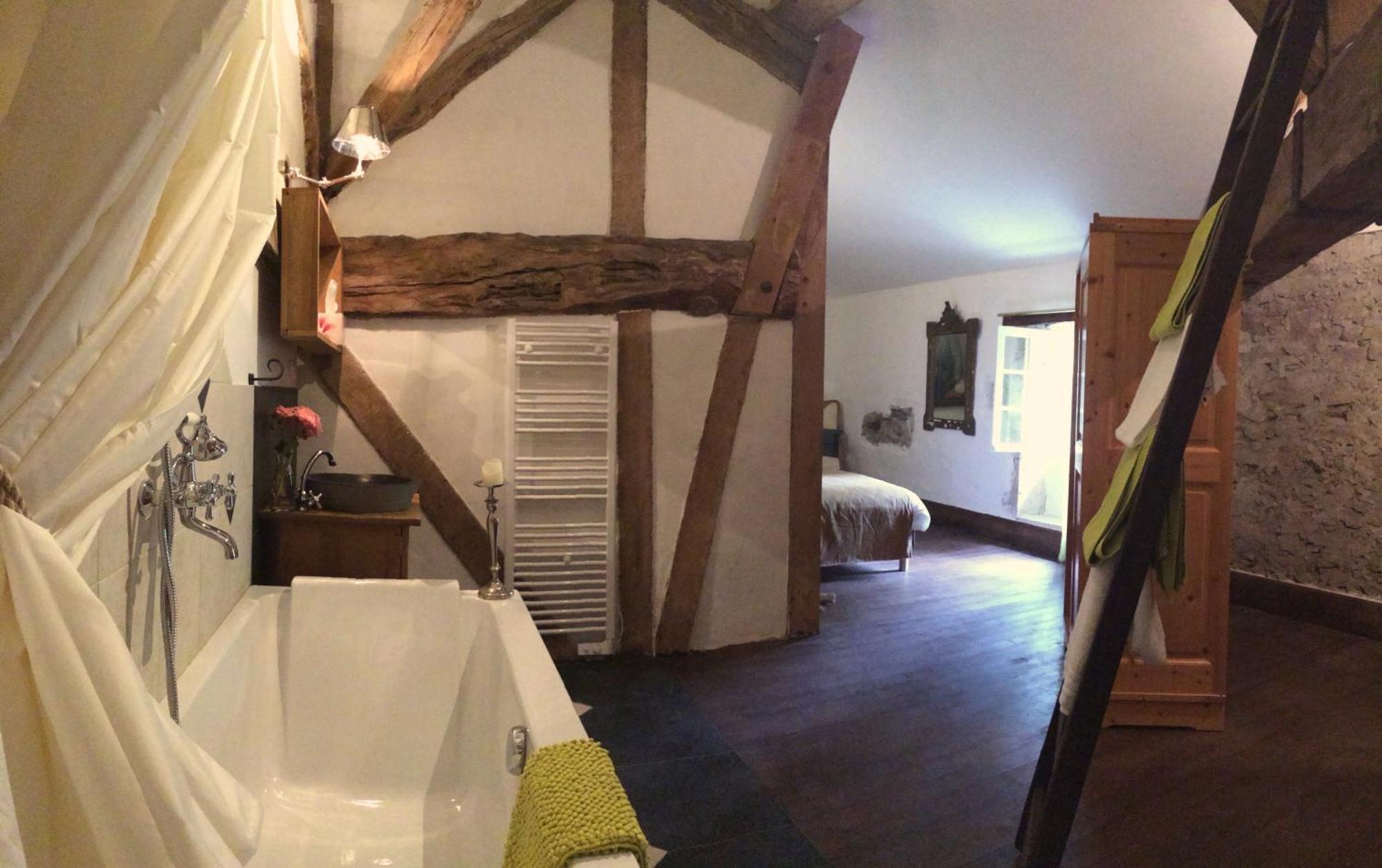 Bed and Breakfast Moulin De Bapaumes Нерак Номер фото